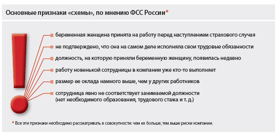 Экономическое обоснование приема на работу беременной для фсс образец