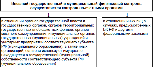 Контрольная работа: Принципы организации и деятельности контрольно-счётных органов субъектов Российской Федерации и муниципальных образований